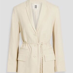 NWT. By Malene Birger. Linen Cream Blazer